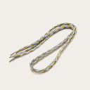 Shoelaces with yellow design